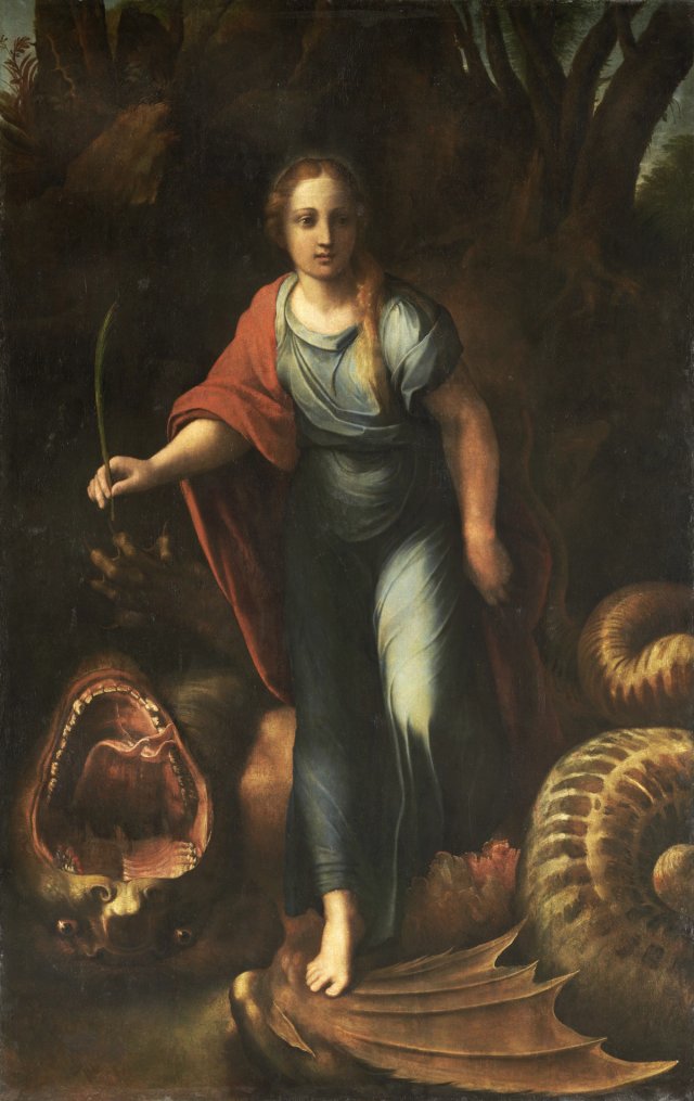 Saint Margaret and the Dragon