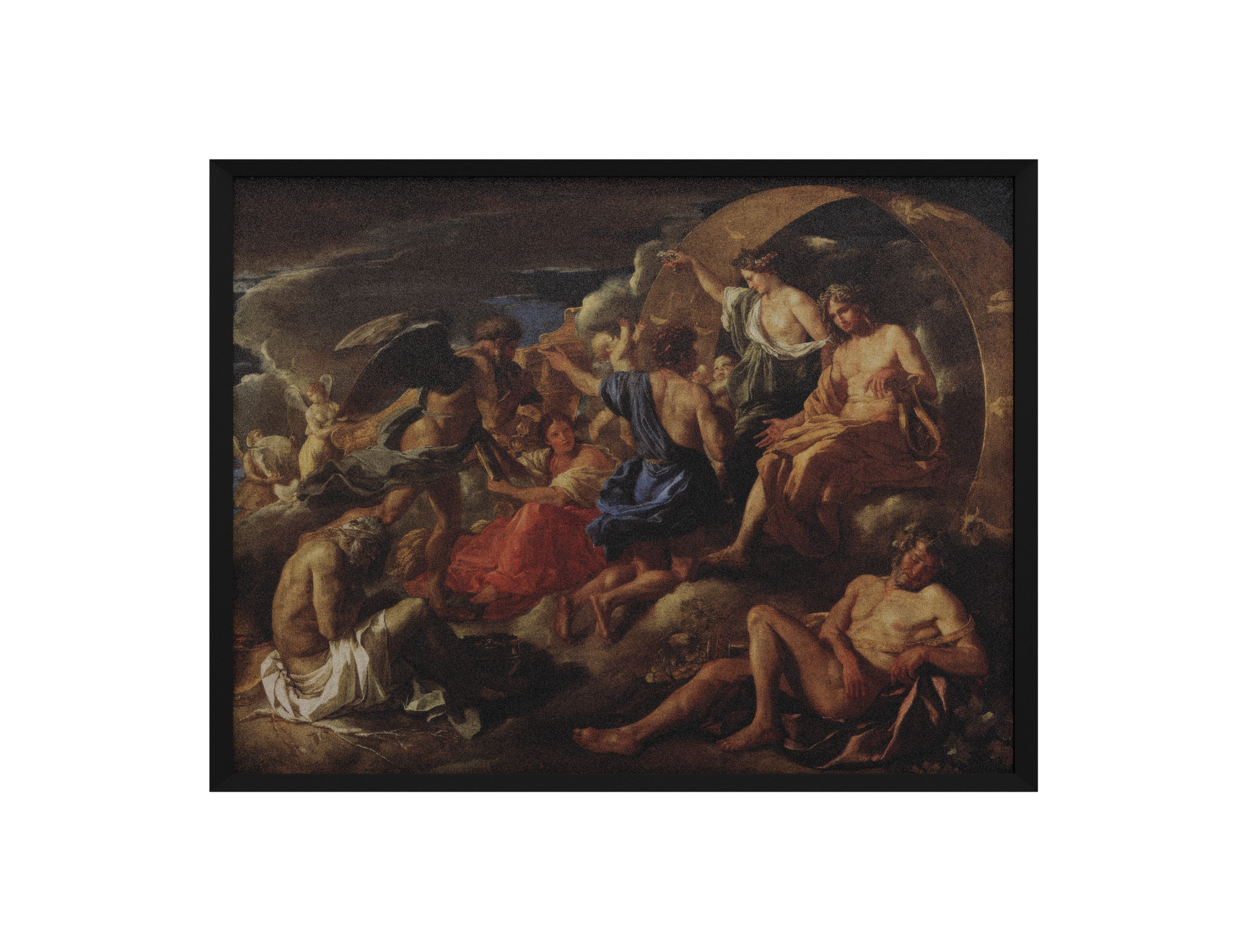 Helios and Phaeton with Saturn and the Four Seasons