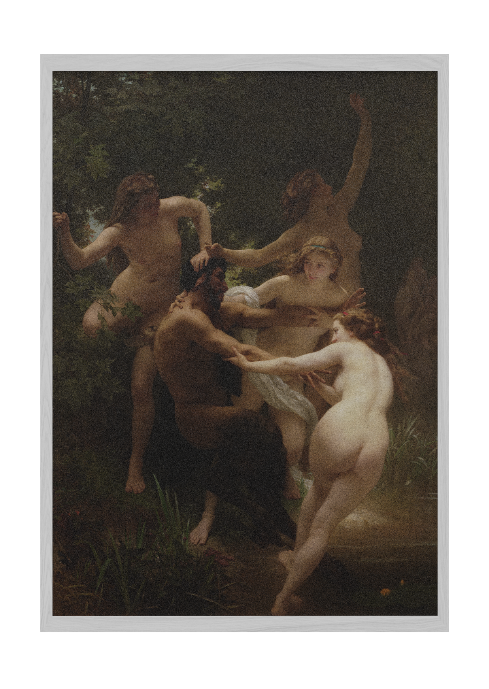 Nymphs and Satyr