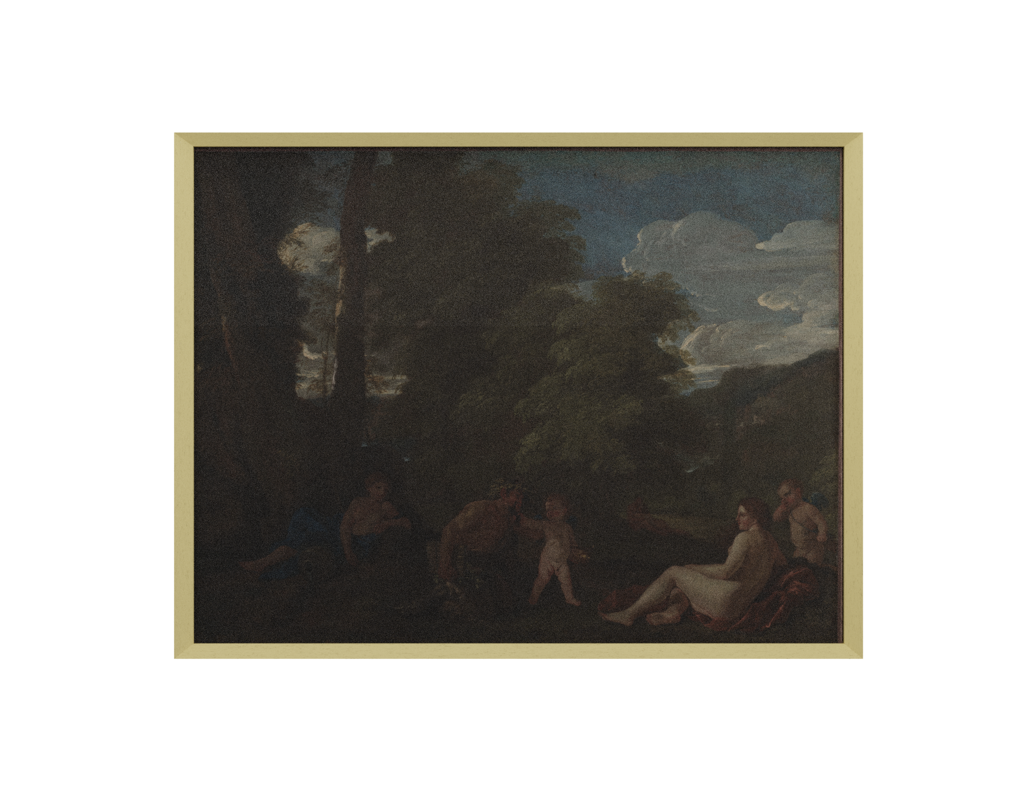 Nymphs and a Satyr