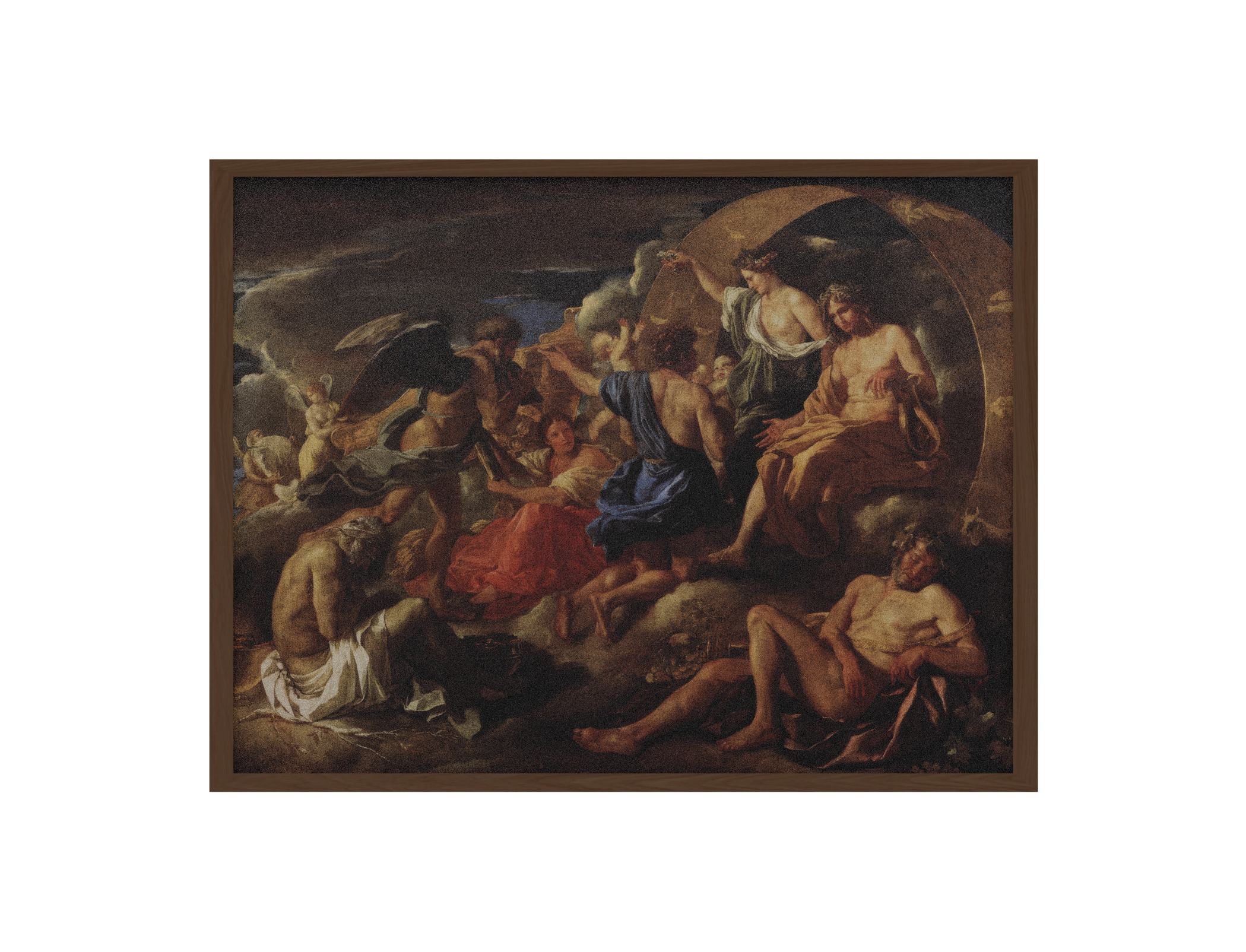 Helios and Phaeton with Saturn and the Four Seasons