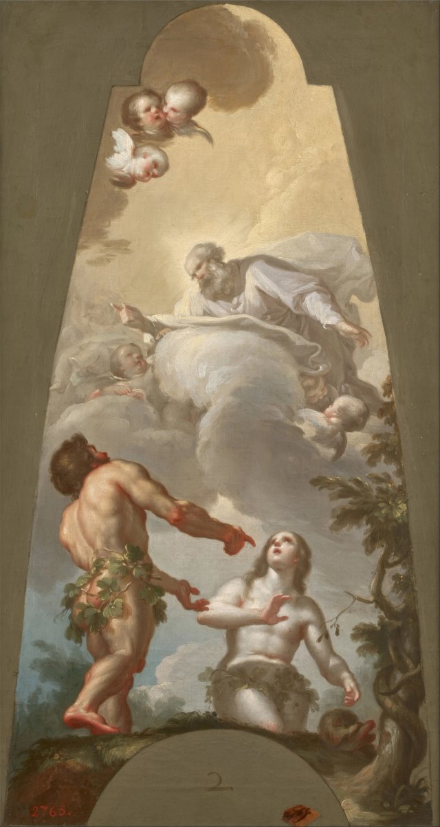 Adam and Eve Reprimanded