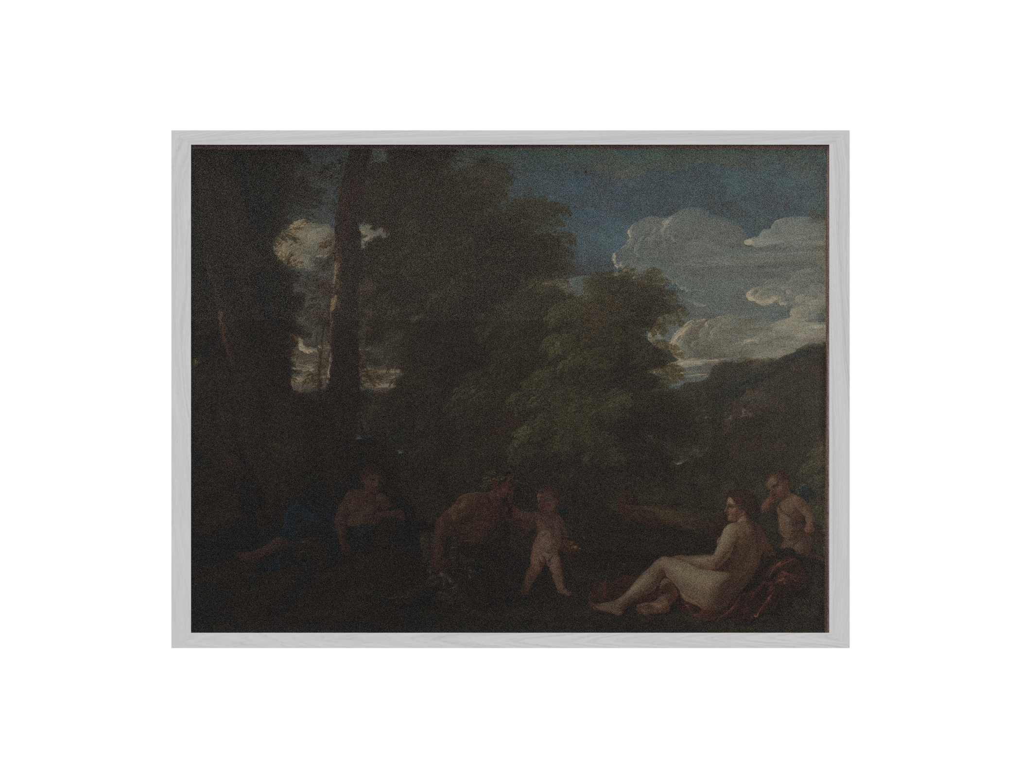 Nymphs and a Satyr