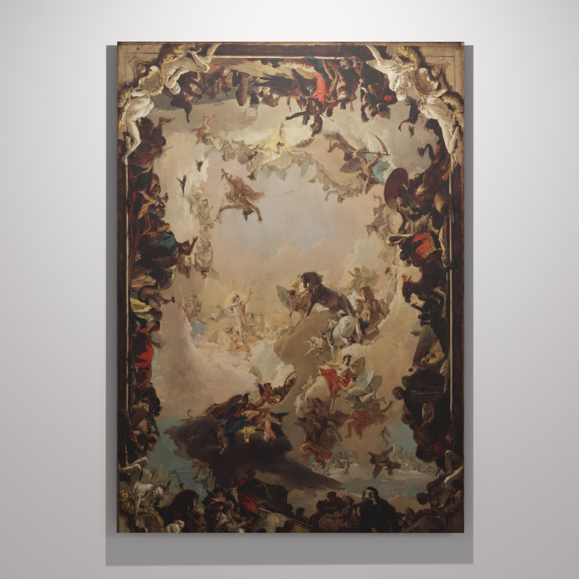 Allegory of the Planets and Continents