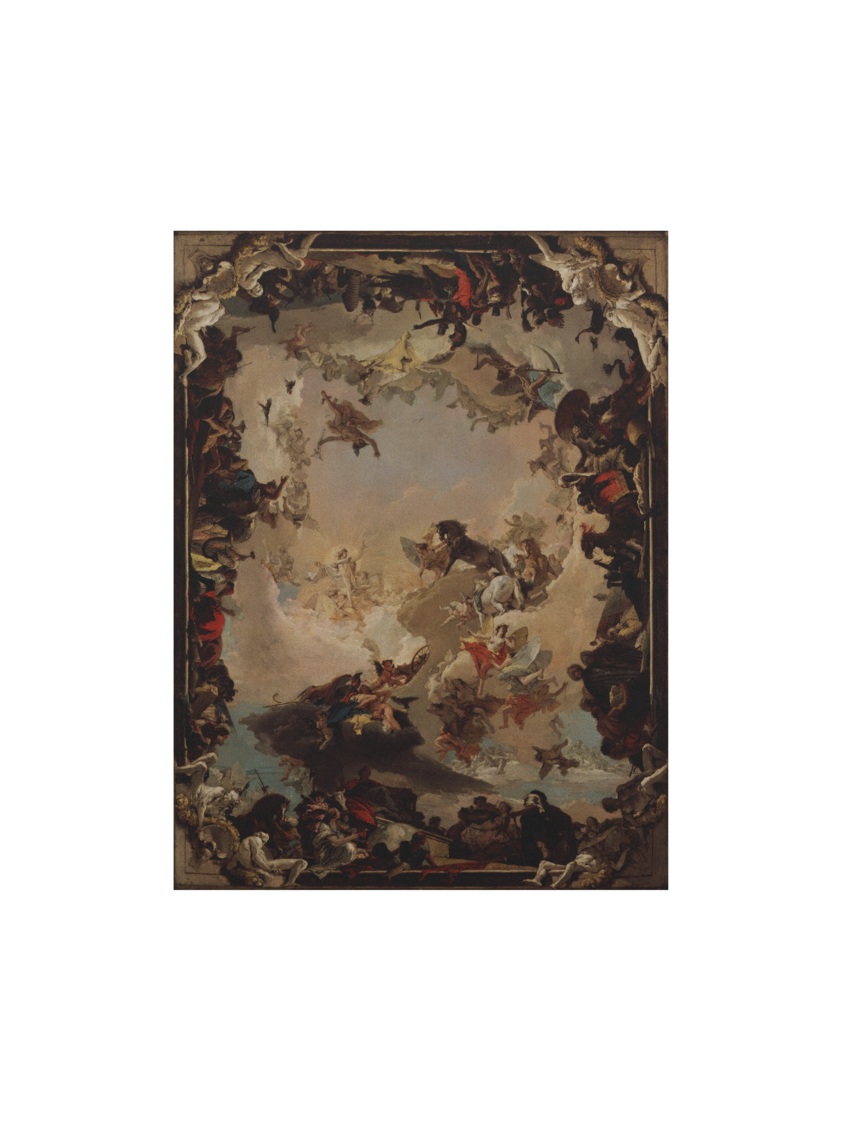 Allegory of the Planets and Continents