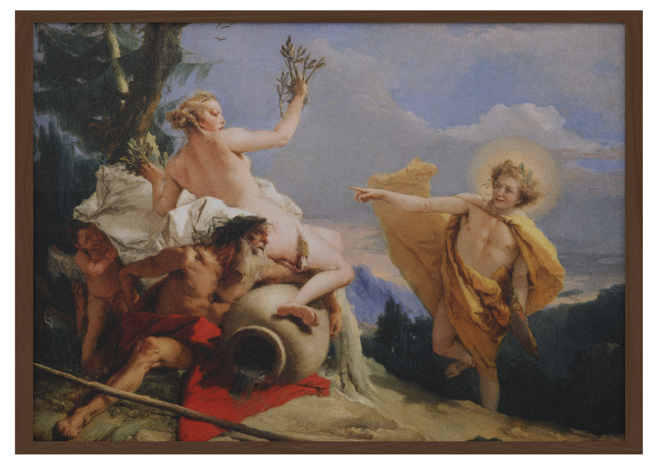 Apollo Pursuing Daphne