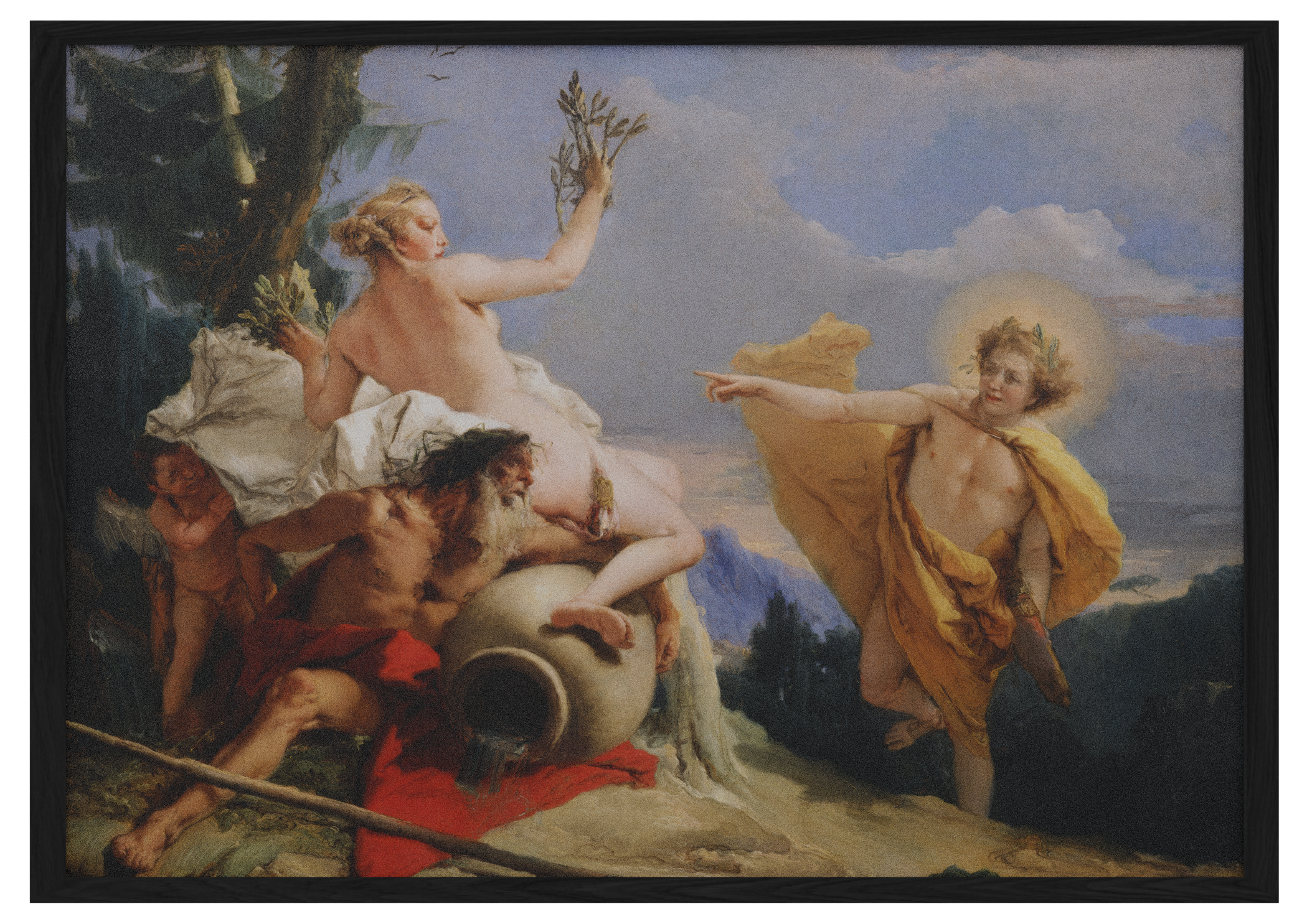 Apollo Pursuing Daphne