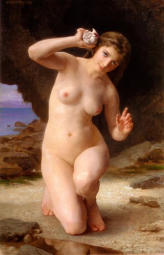 Woman with a Shell