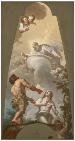Adam and Eve Reprimanded