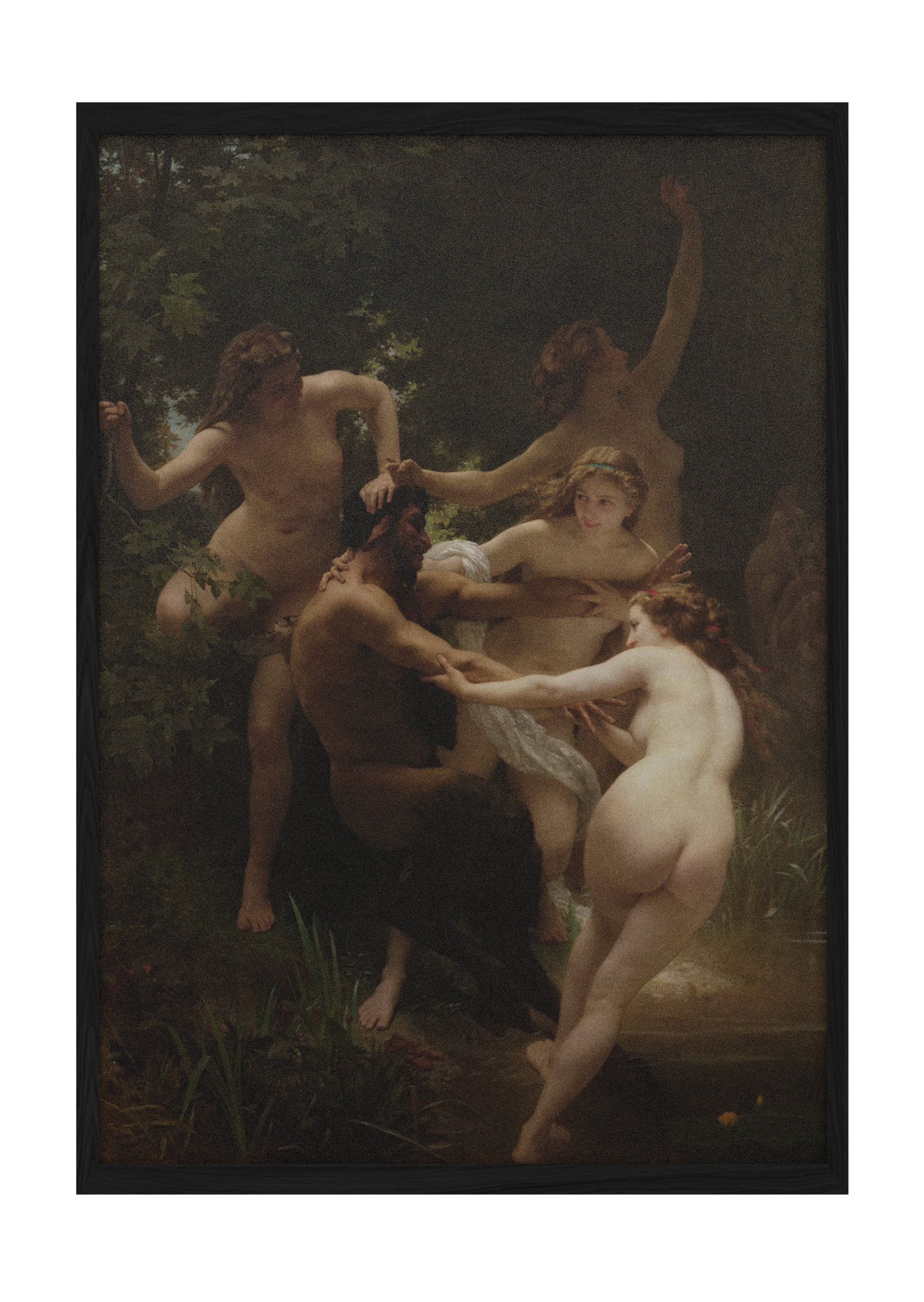 Nymphs and Satyr