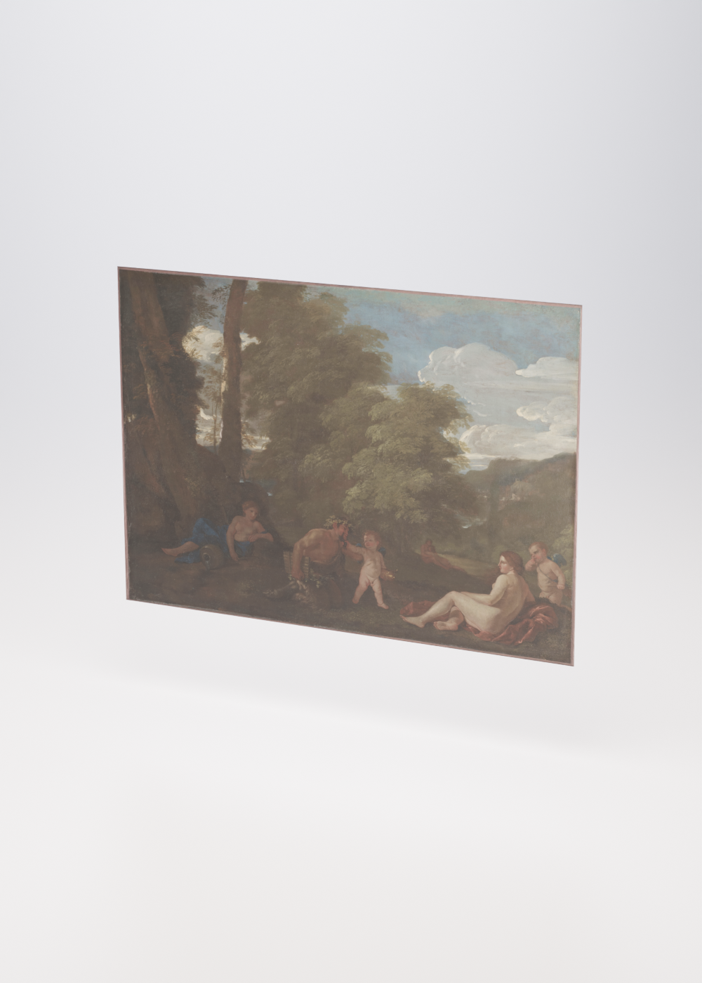 Nymphs and a Satyr