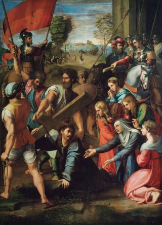 Christ Falling On The Way To Calvary