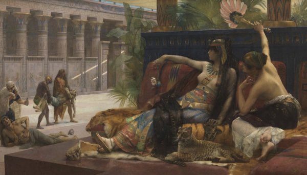 Cleopatra Testing Poisons on Condemned Prisoners