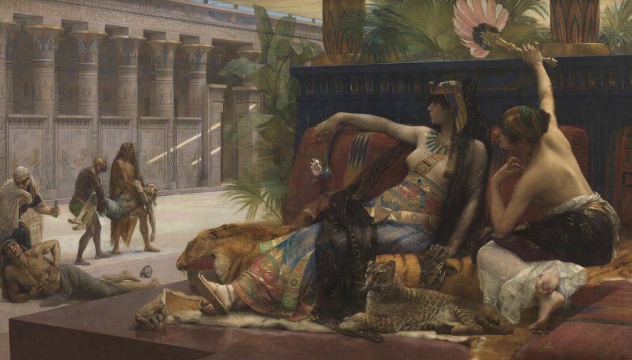 Cleopatra Testing Poisons on Condemned Prisoners