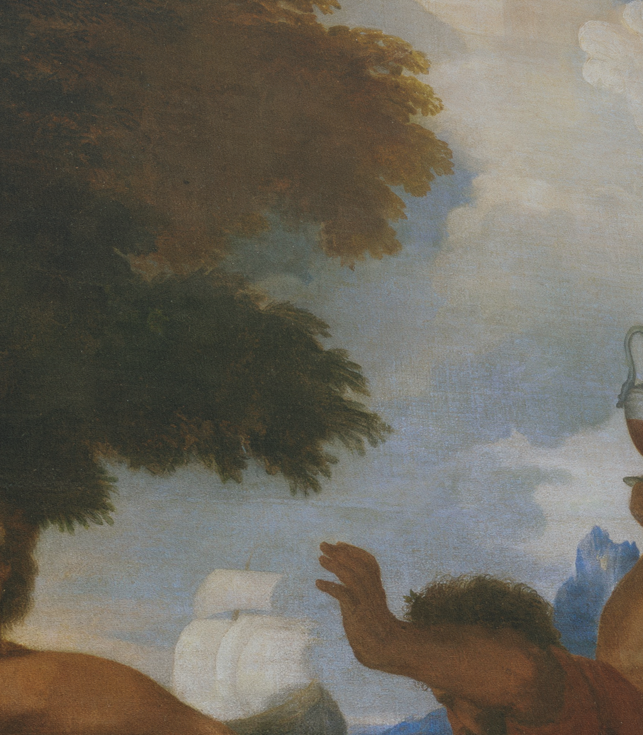 The Bacchanal of the Andrians closeup