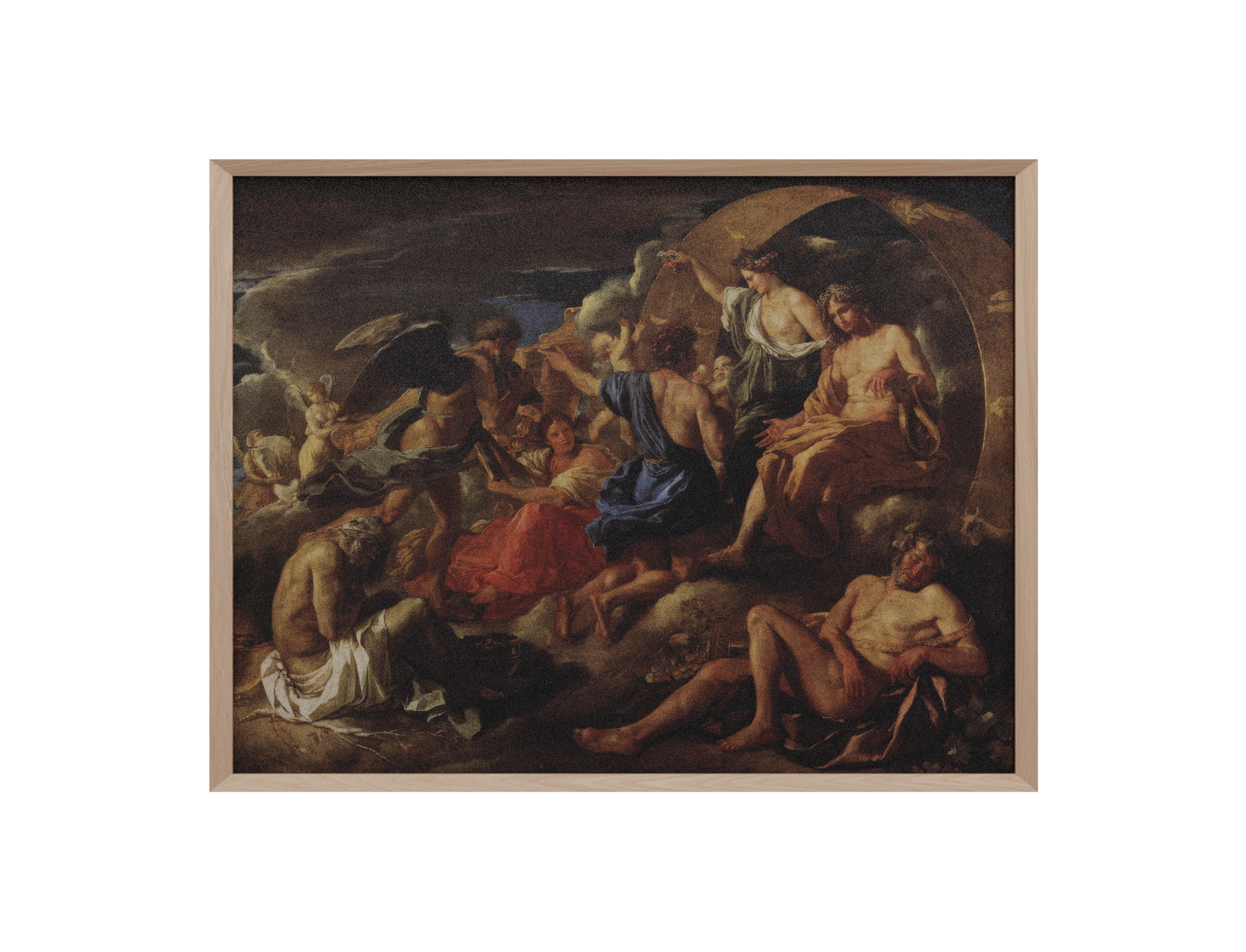 Helios and Phaeton with Saturn and the Four Seasons