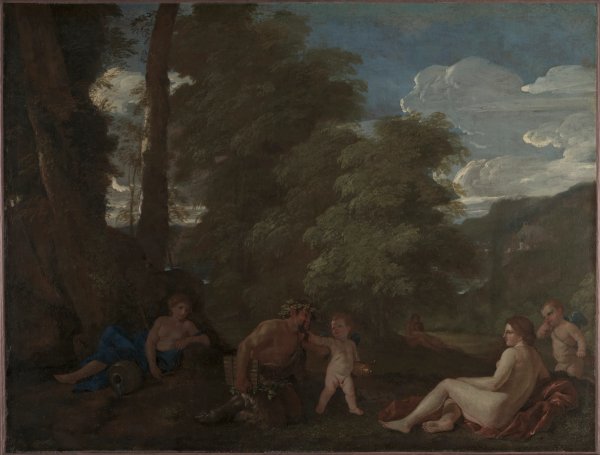 Nymphs and a Satyr