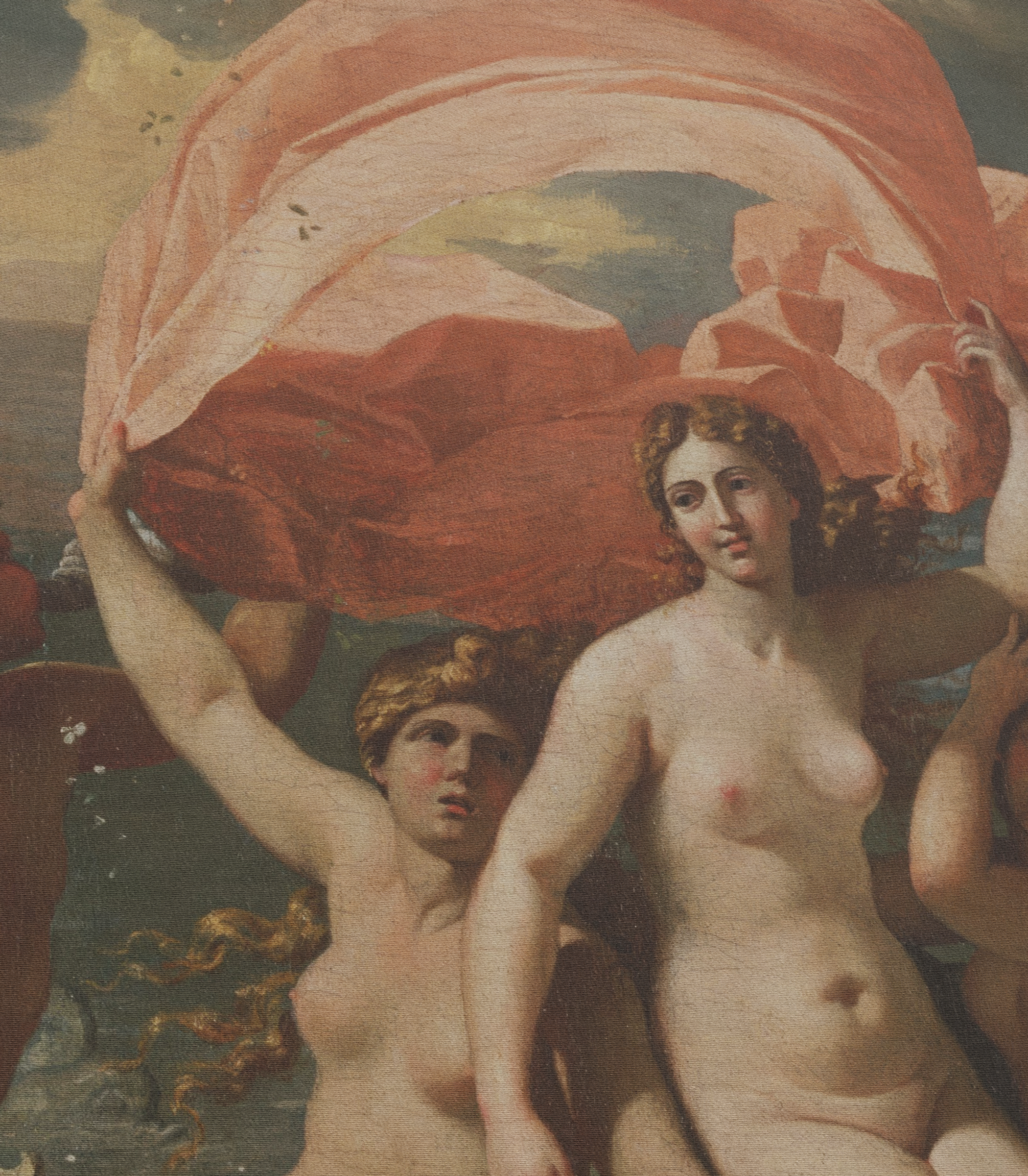 The Birth of Venus closeup