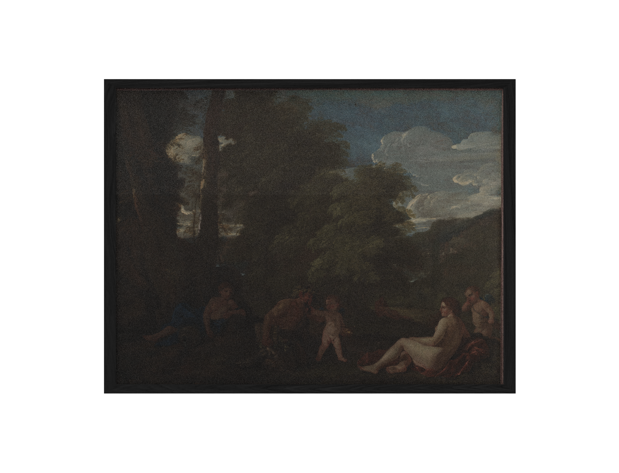 Nymphs and a Satyr