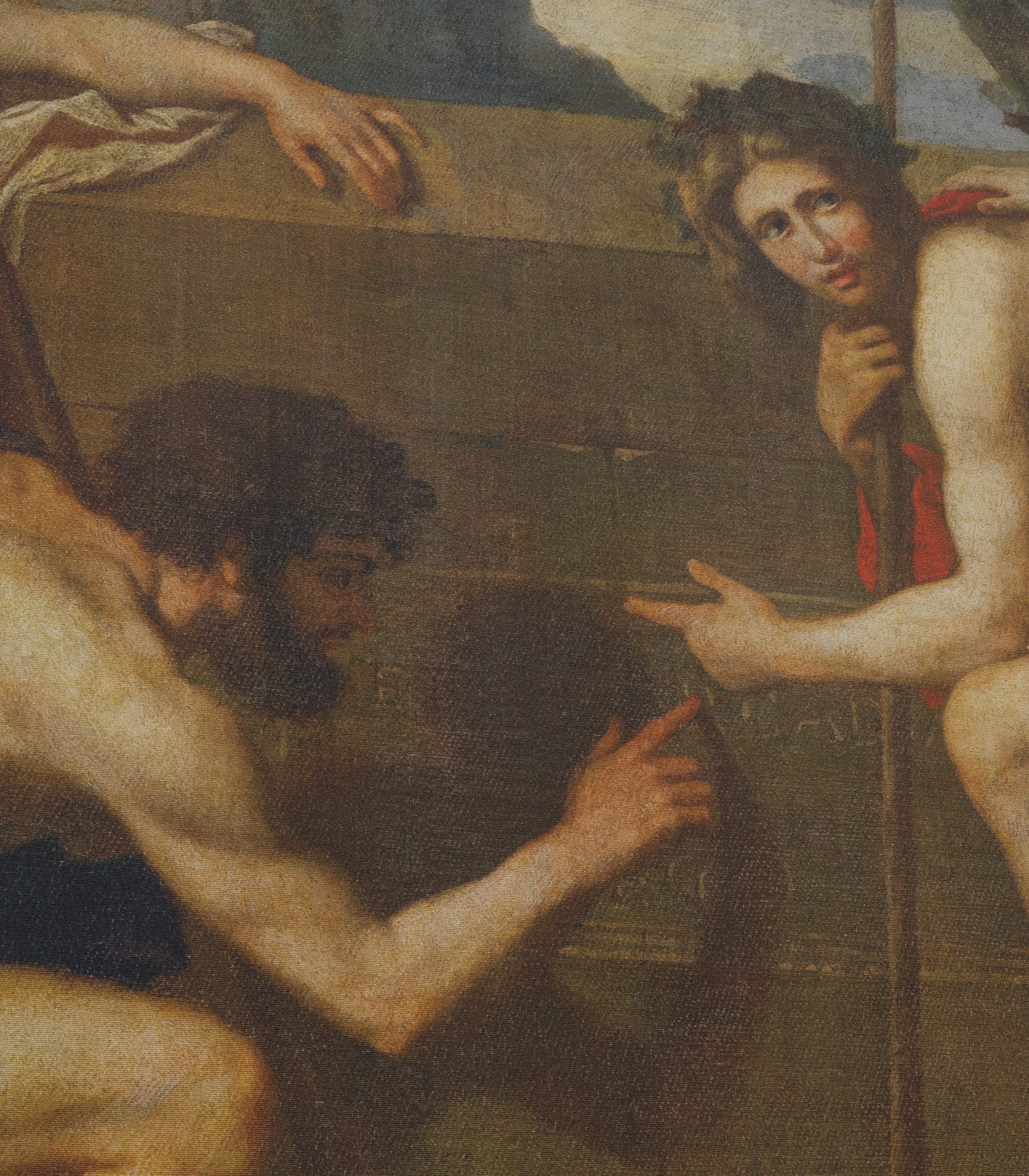 The Arcadian Shepherds closeup