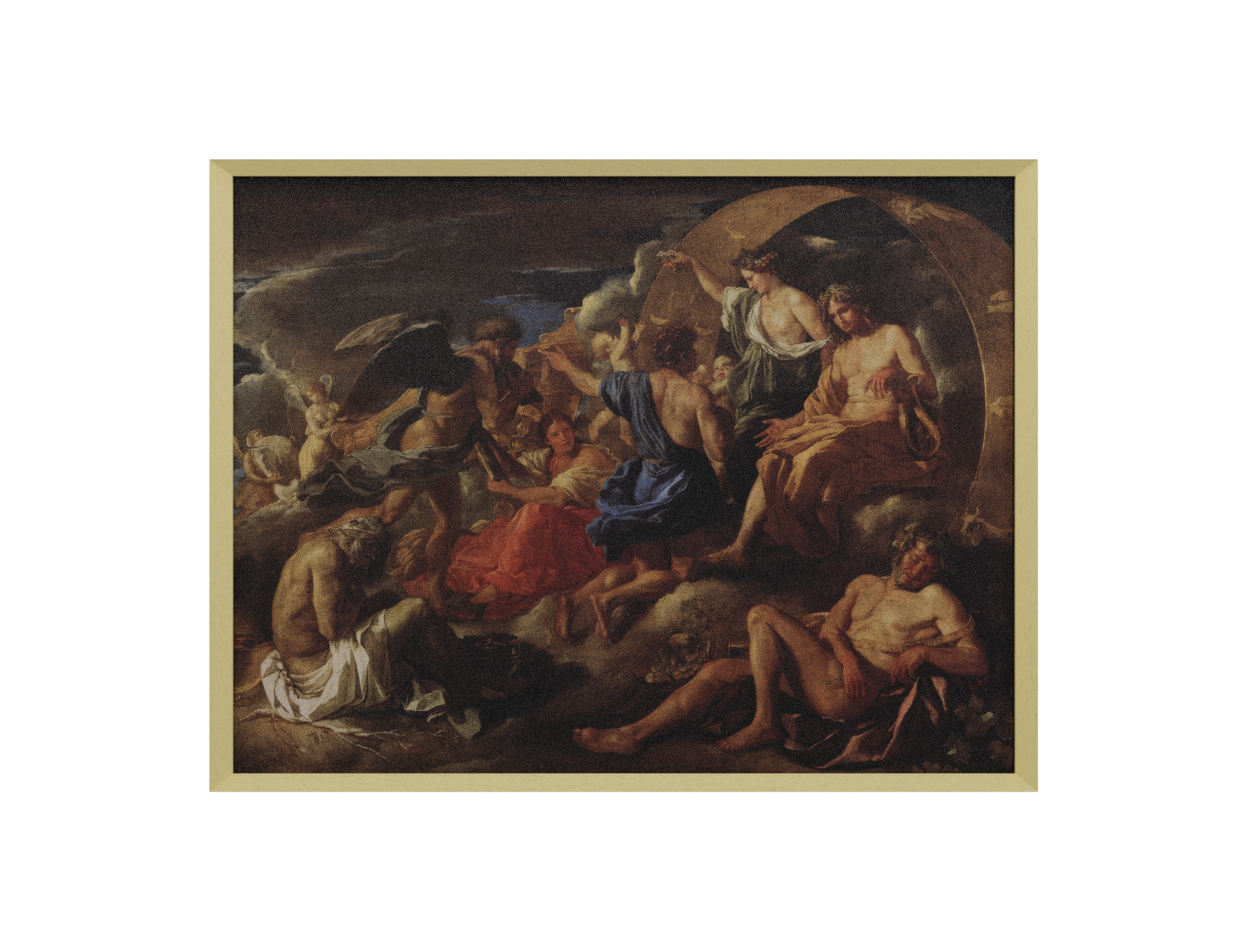 Helios and Phaeton with Saturn and the Four Seasons