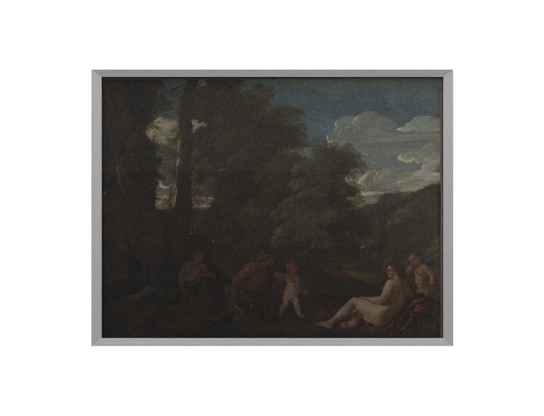 Nymphs and a Satyr