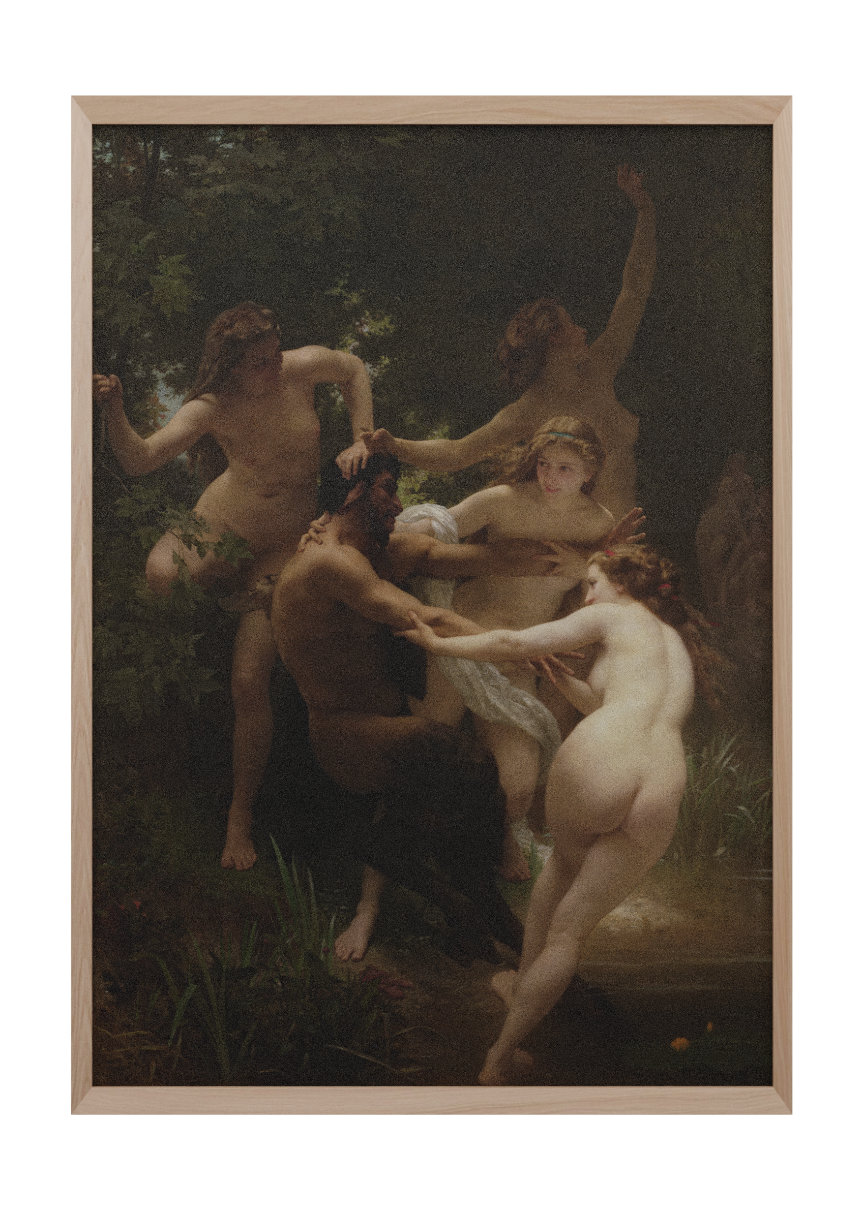 Nymphs and Satyr