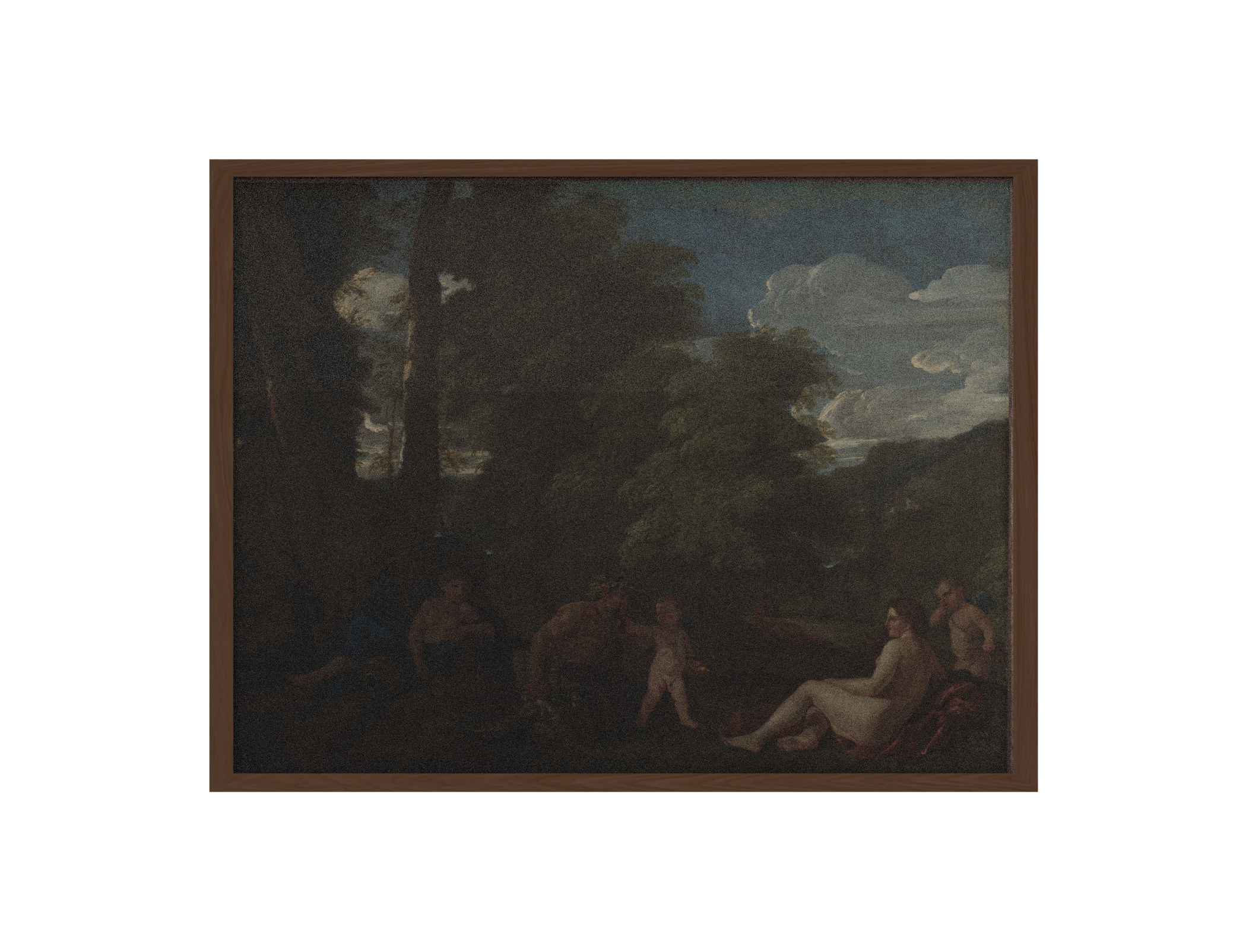 Nymphs and a Satyr