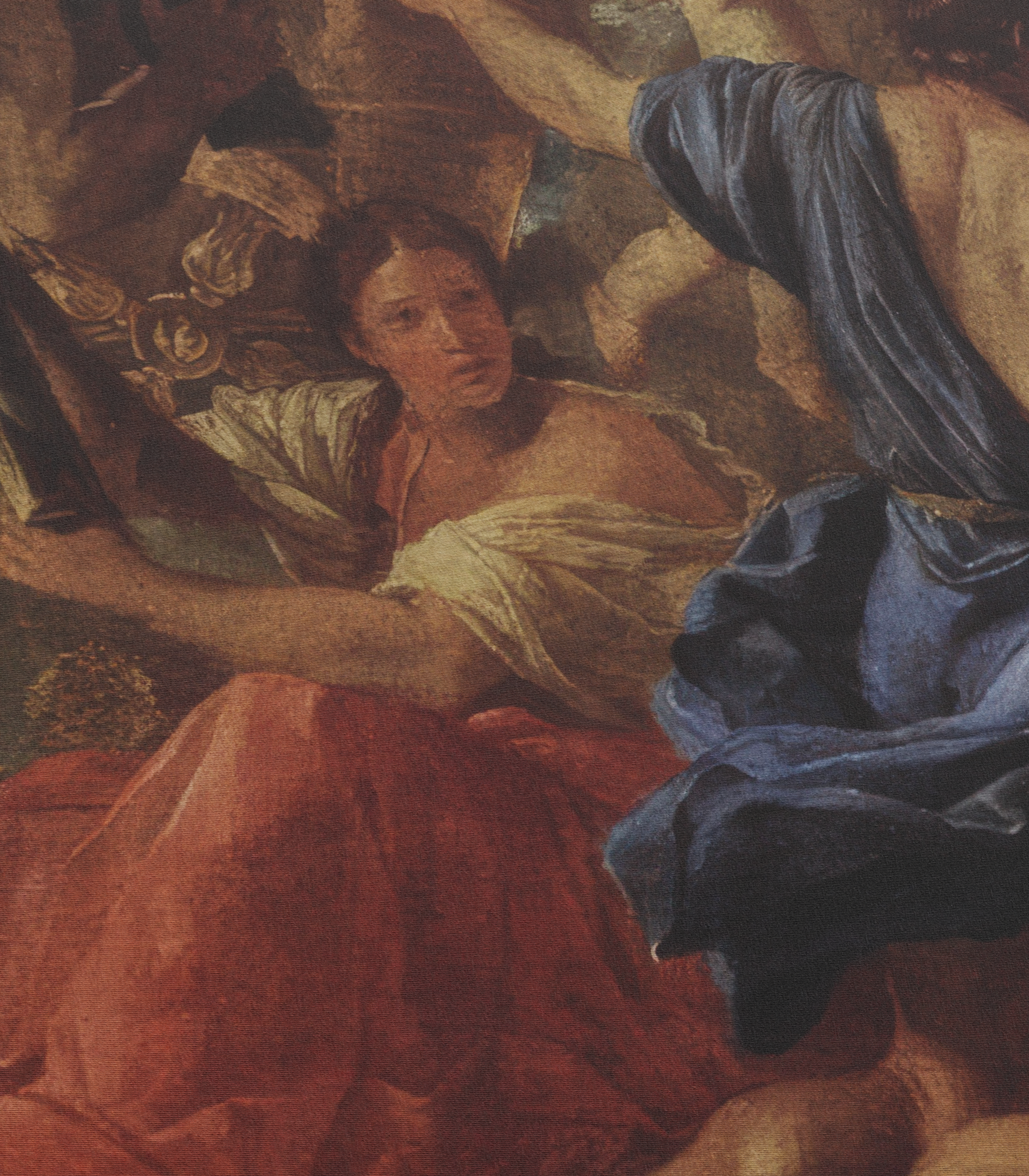Helios and Phaeton with Saturn and the Four Seasons closeup