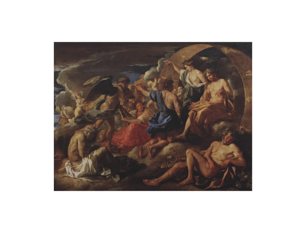 Helios and Phaeton with Saturn and the Four Seasons