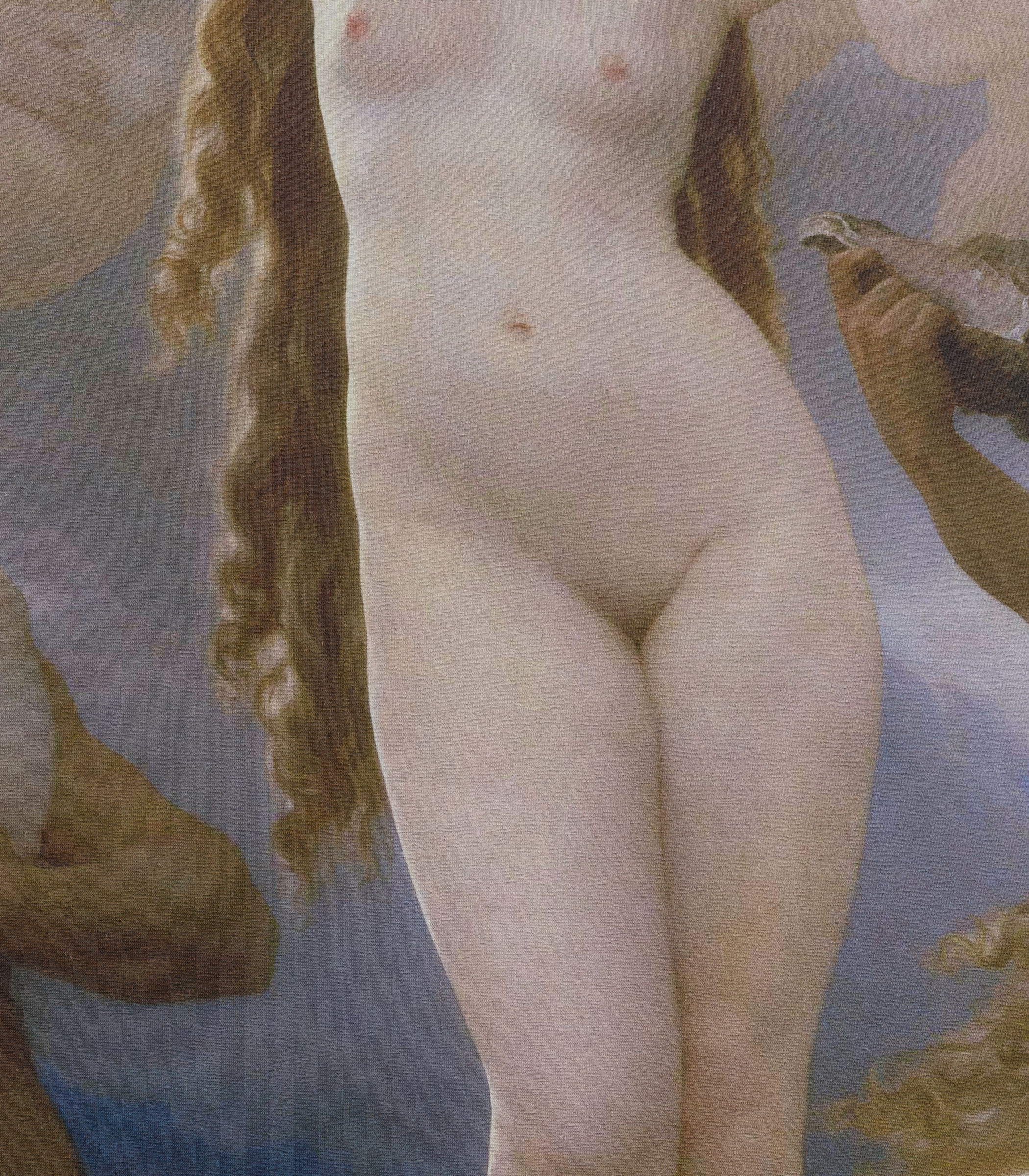 The Birth of Venus closeup