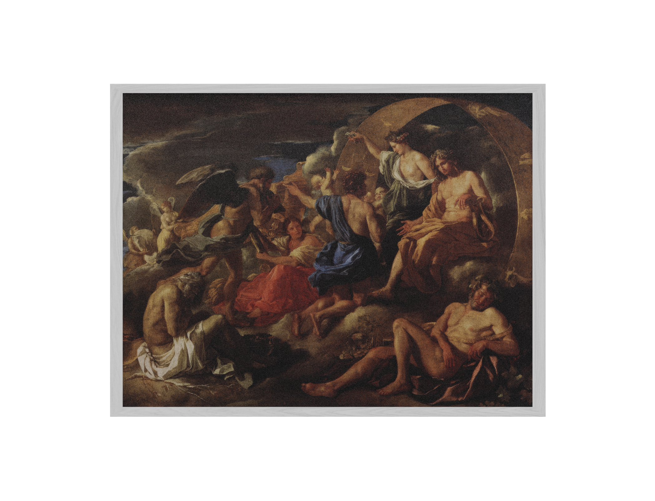 Helios and Phaeton with Saturn and the Four Seasons