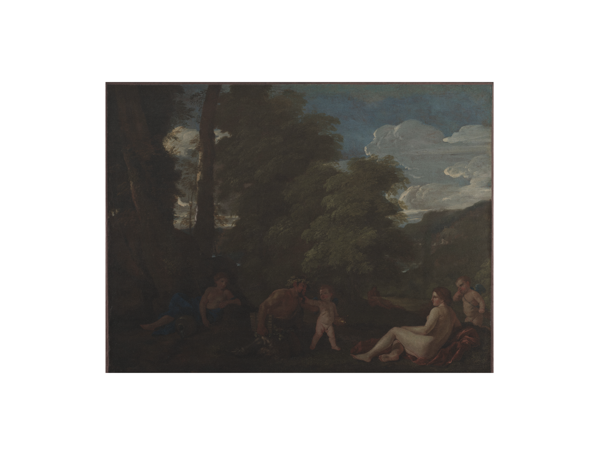 Nymphs and a Satyr