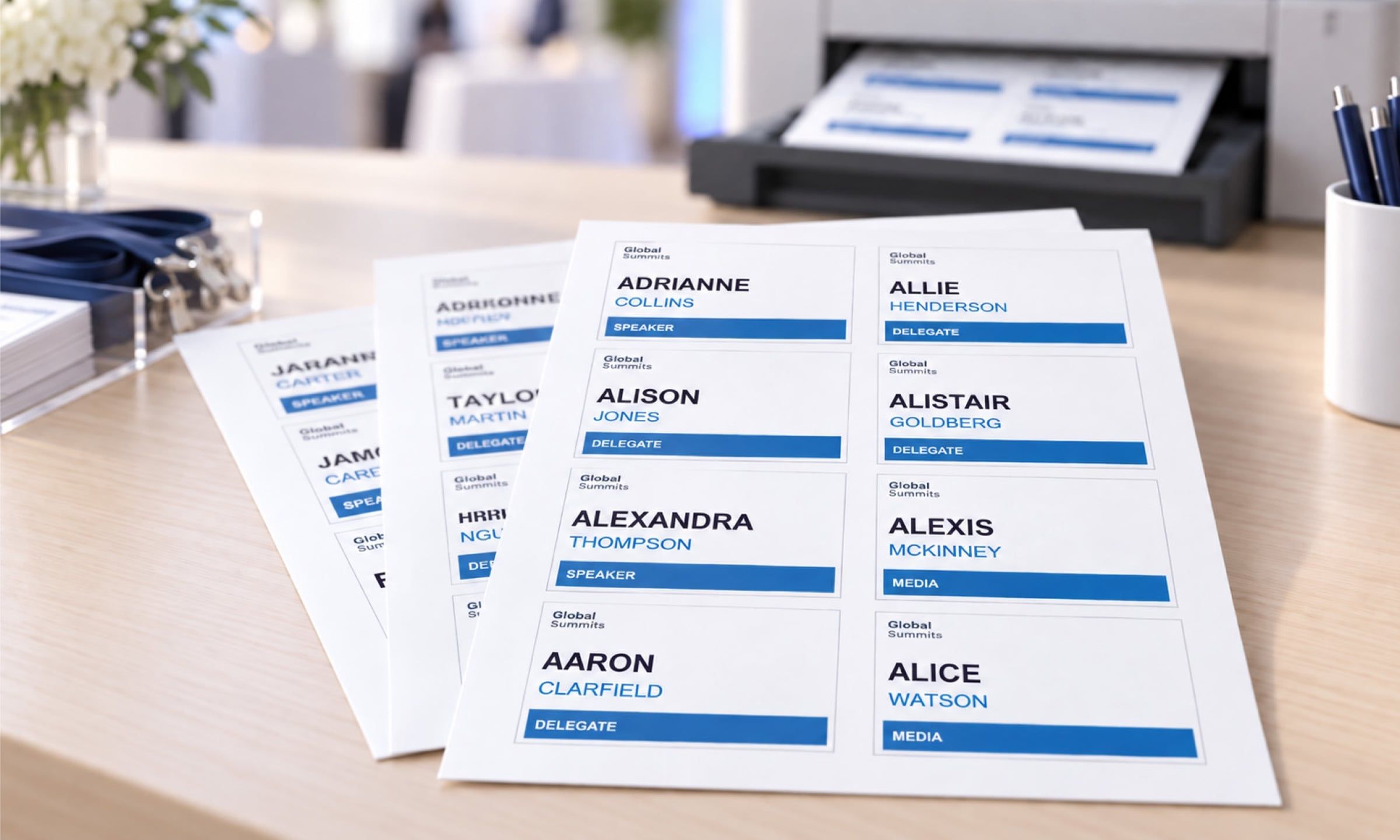 Desktop Badge Printing