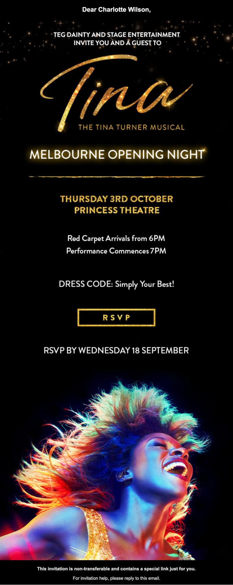 Email invitation example 10