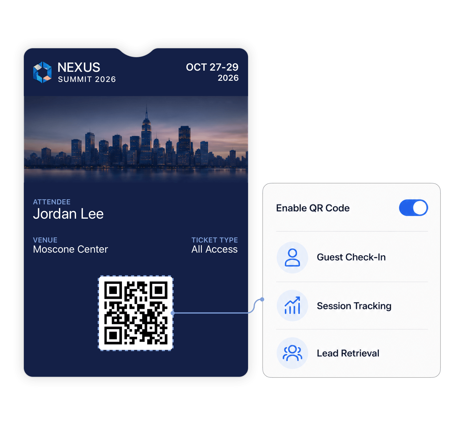 QR Codes Built In