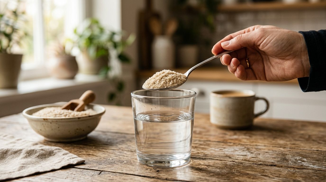Discover how psyllium husk powder supports healthy blood sugar and cholesterol levels, the science behind how it works, and how to use it safely.