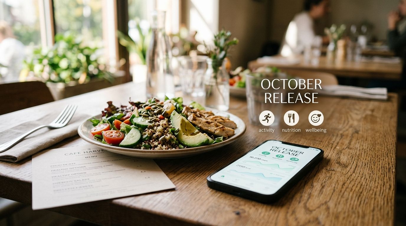 Our October release introduces restaurant menu photo scanning with top 3 dish recommendations, location-based ordering ideas, and streamlined AI chat logging.