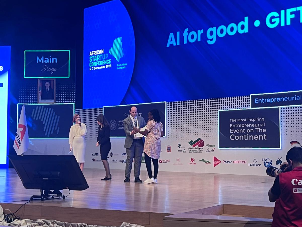 Winners On The AI4good Challenge in Algiers, Algeria