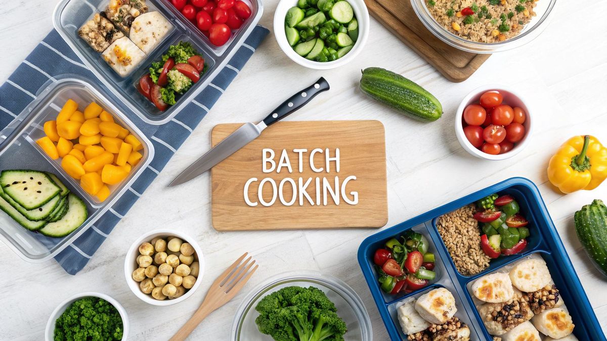 Master Batch Cooking Meal Prep for Easy, Healthy Meals