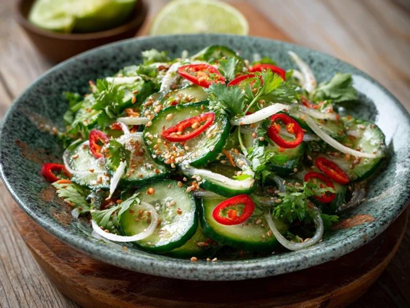 Sprinkle sesame seeds on top and serve immediately.