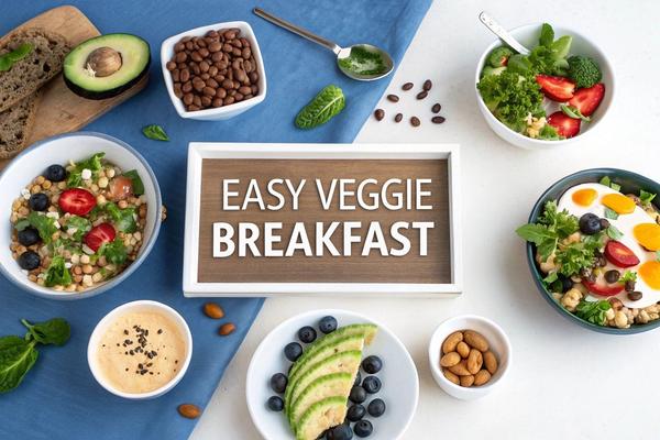 8 Easy Vegetarian Recipes for Breakfast to Try in 2025