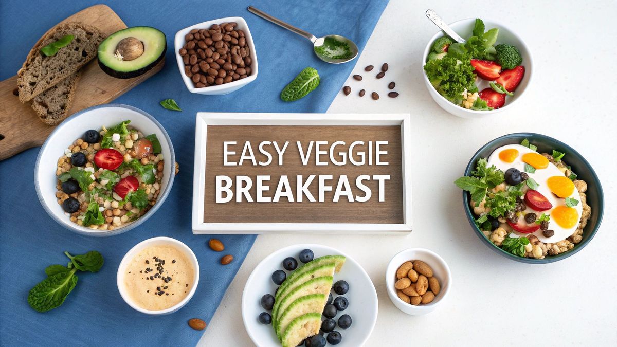 8 Easy Vegetarian Recipes for Breakfast to Try in 2025
