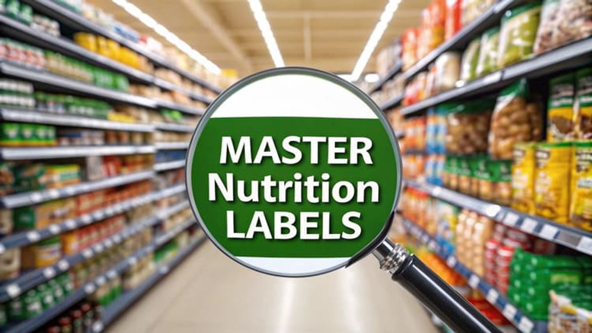 How to Read Nutrition Labels Like a Pro