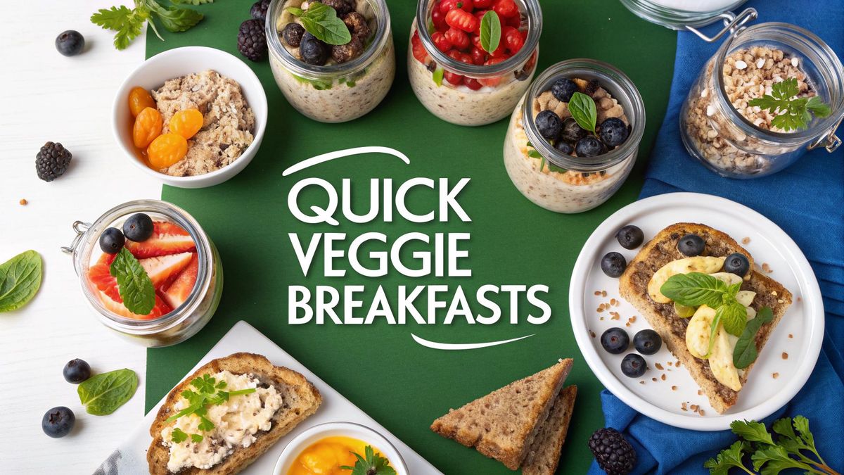 Must-Try Quick Vegetarian Breakfasts for Busy Mornings
