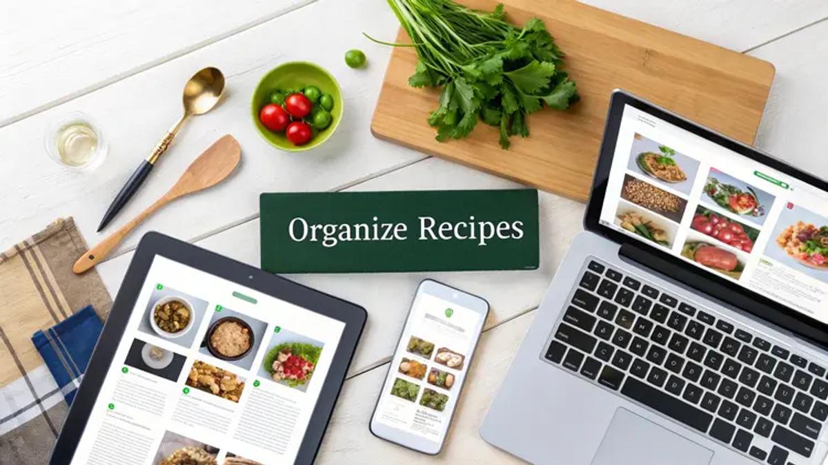 Learn How to Organize Online Recipes Like a Pro