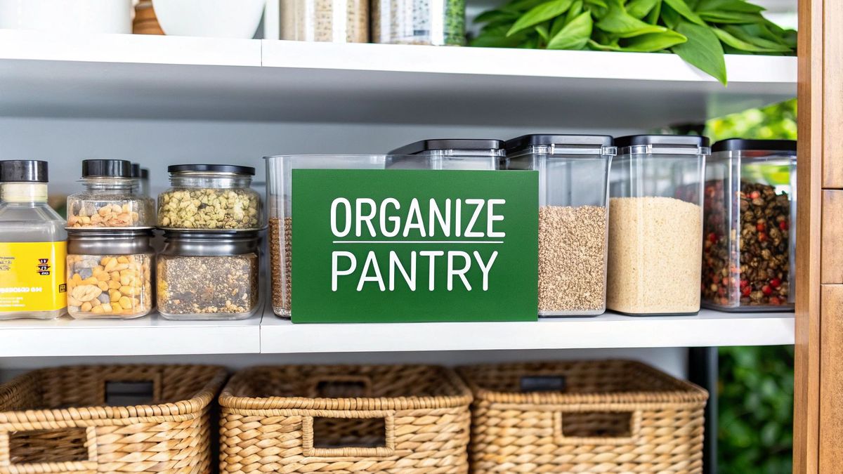 How to Organize Kitchen Pantry: Easy Tips for a Tidy Space