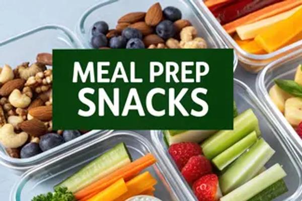 8 Healthy Meal Prep Snacks to Save Time & Energy in 2025