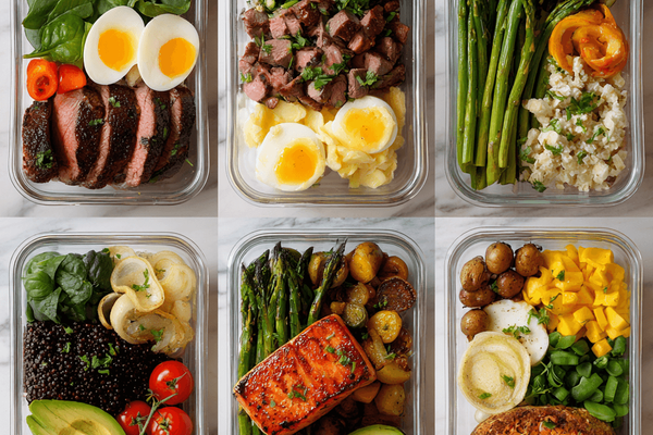 10-Recipe Guide for Low-Carb / Keto Meal Prep