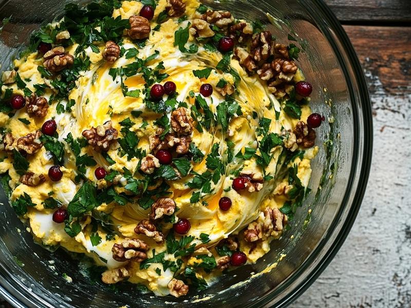 Kuku sabzi recipe step 3